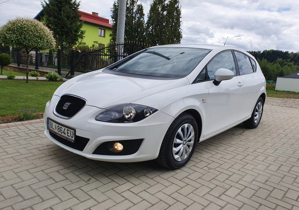 Seat Leon cena 16900 przebieg: 163485, rok produkcji 2010 z Wąchock małe 667